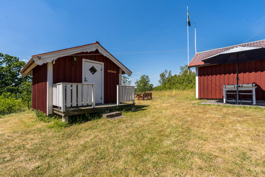 Flaggtorpet har också en egen gäststuga