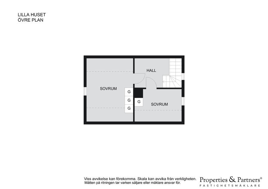 Övre plan Lilla huset