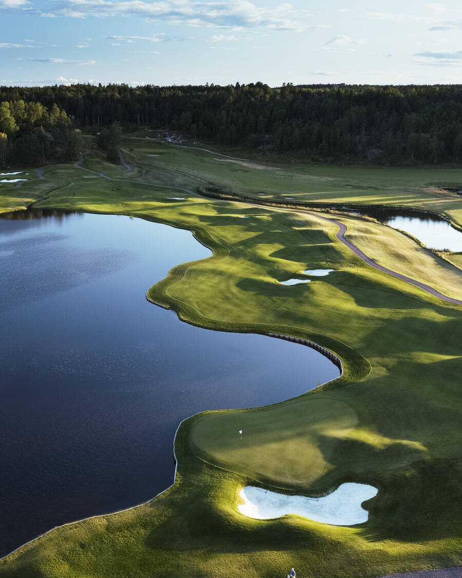 I kommunen finns golf i världsklass, på Öster by Stenson