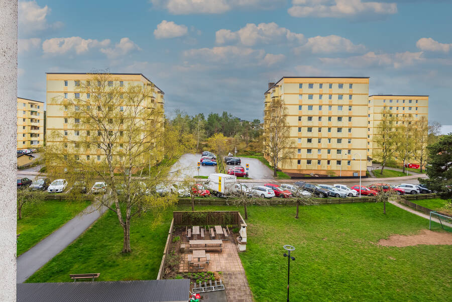 Utsikt från balkongen