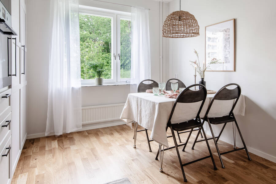 Rymlig matplats