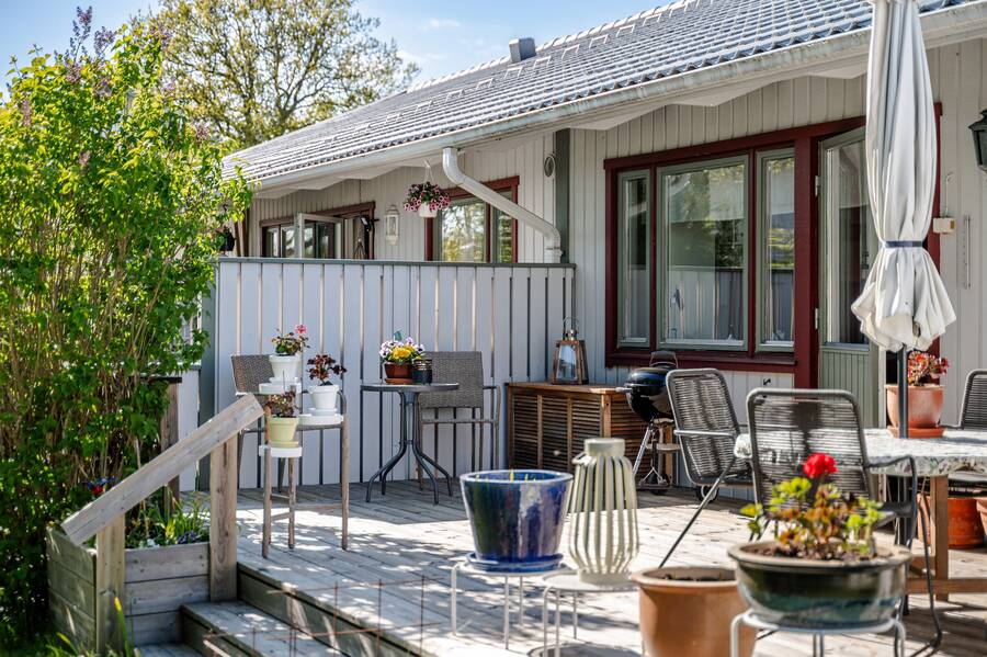 Ljuvlig terrass
