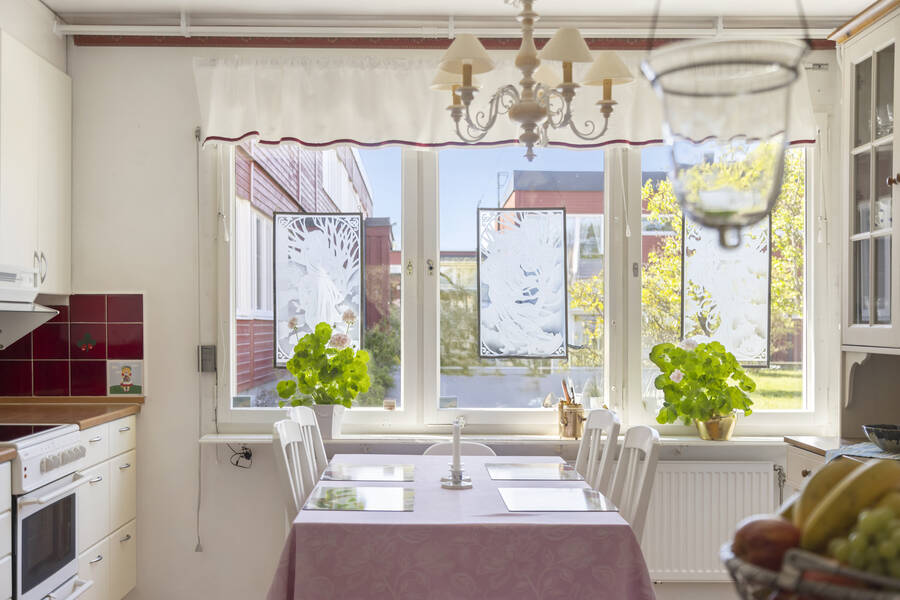 Utsikt mot gården