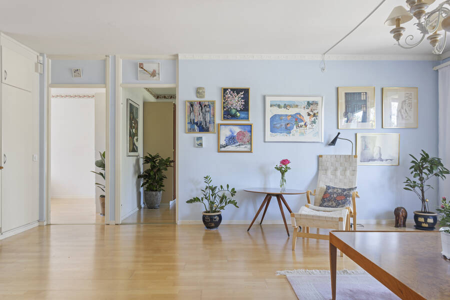 Två sovrum intill varandra