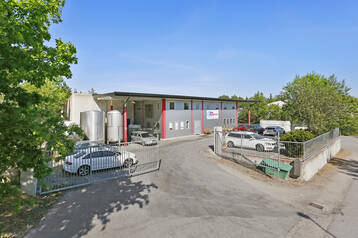 Fastighet med höglager, kyl- och fryslager