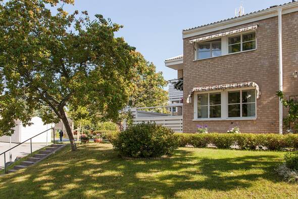 Parhus med fritt läge