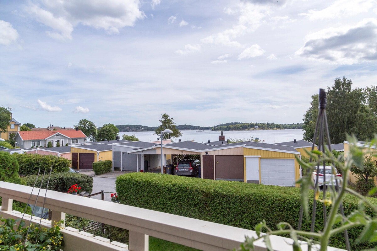 Lugnt läge och fin sjöutsikt