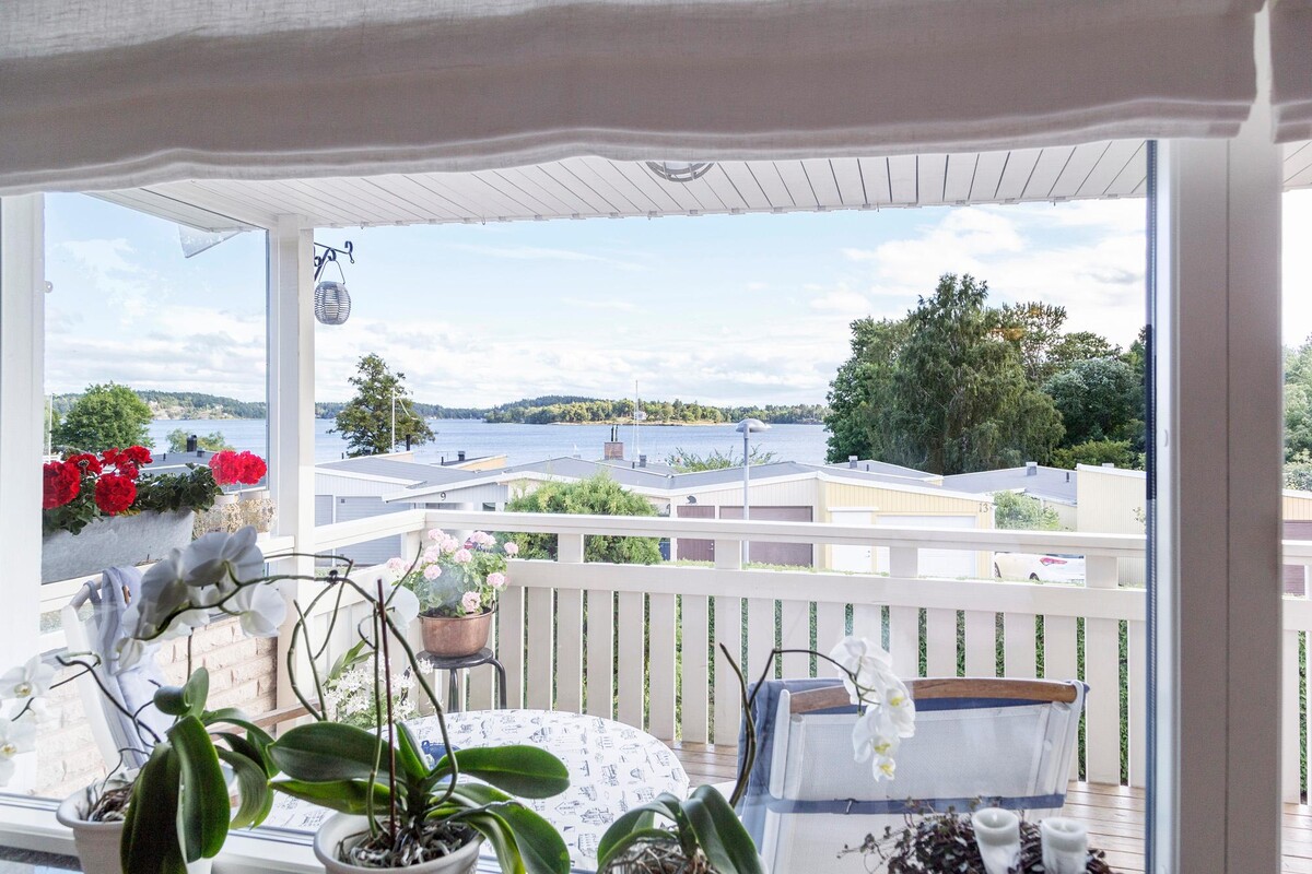 Söderläge i cetrala Vaxholm