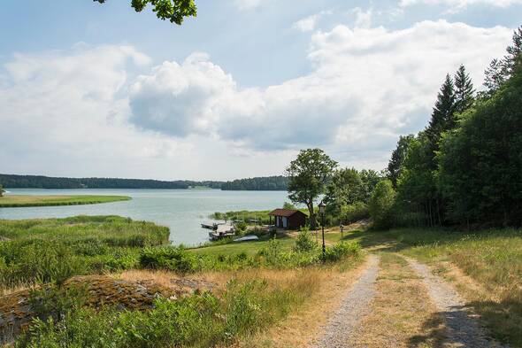 Utsikt mot sjövistet