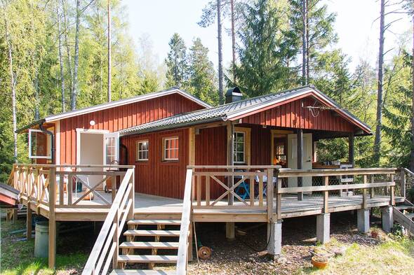 Mysig stuga på Norra Betsö