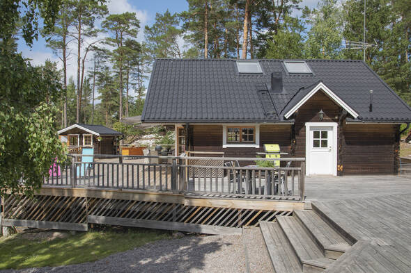 Rejält hus som kan nyttjas året runt