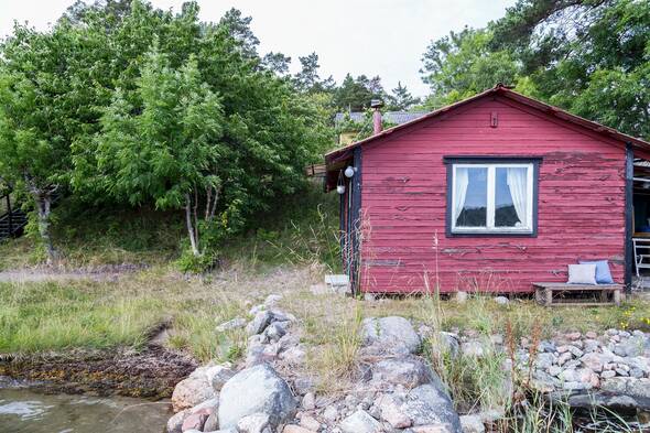 Gästhus vid vattnet