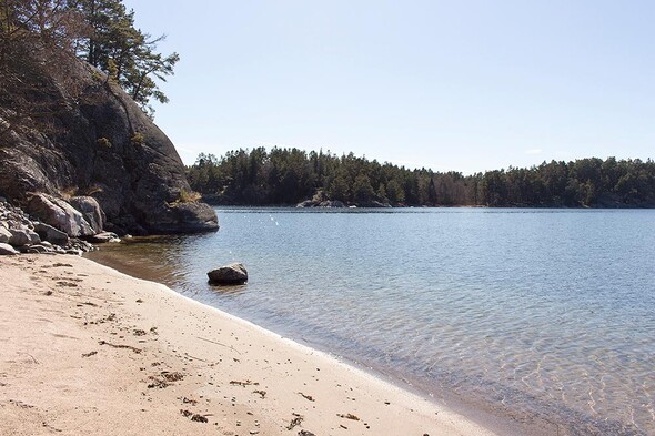 Sandstrand i sydväst