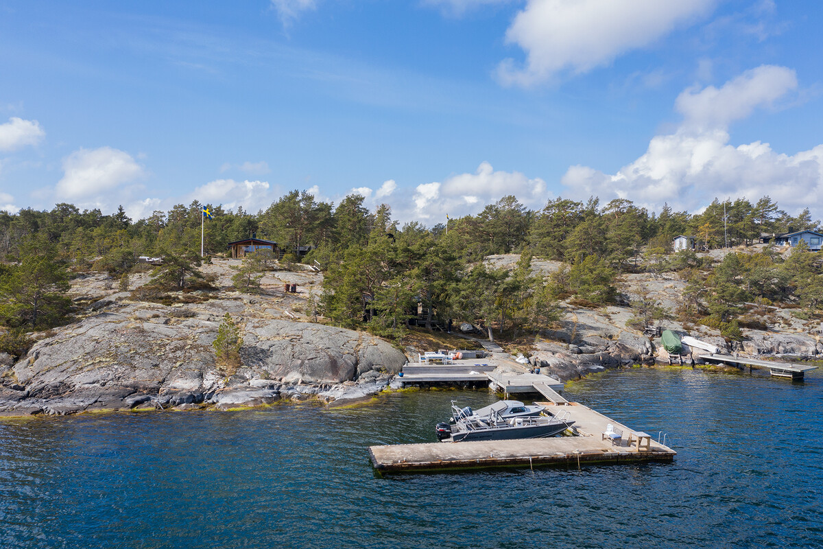 Naturtomt när det är som vackrast