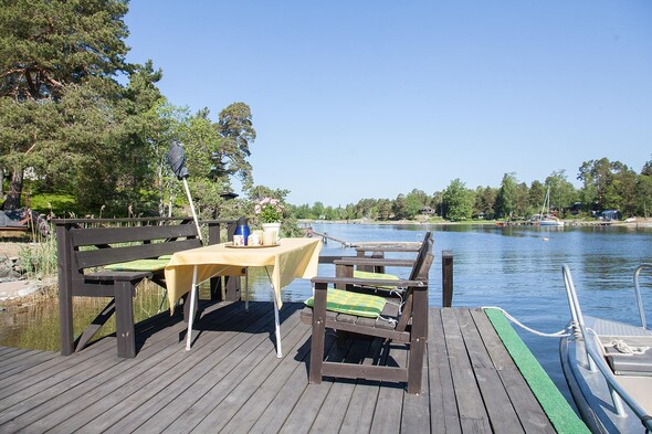 Bryggliv från både bad och måltider