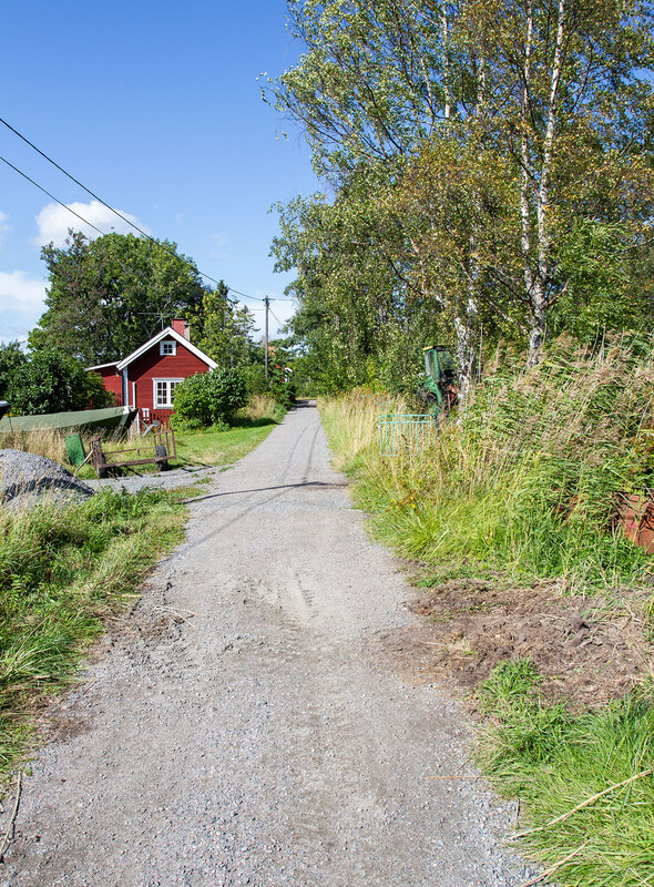 Trevliga vägar på ön