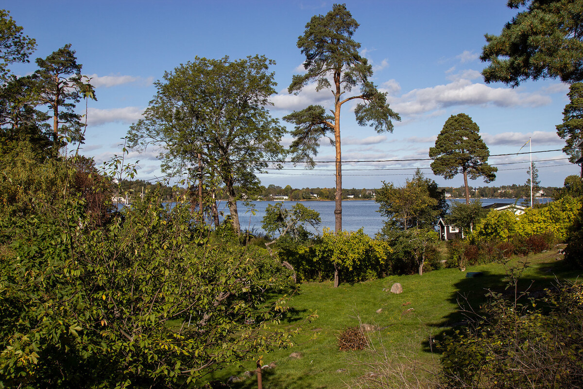 Härlig utsikt mot Stocksund och Djursholm