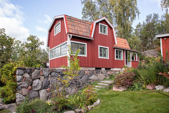 Pietetsfullt renoverat hus