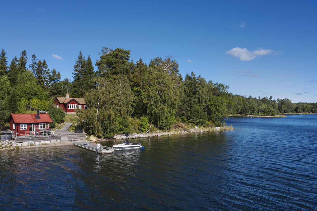 Strandlinjen fortsätter runt hörnet
