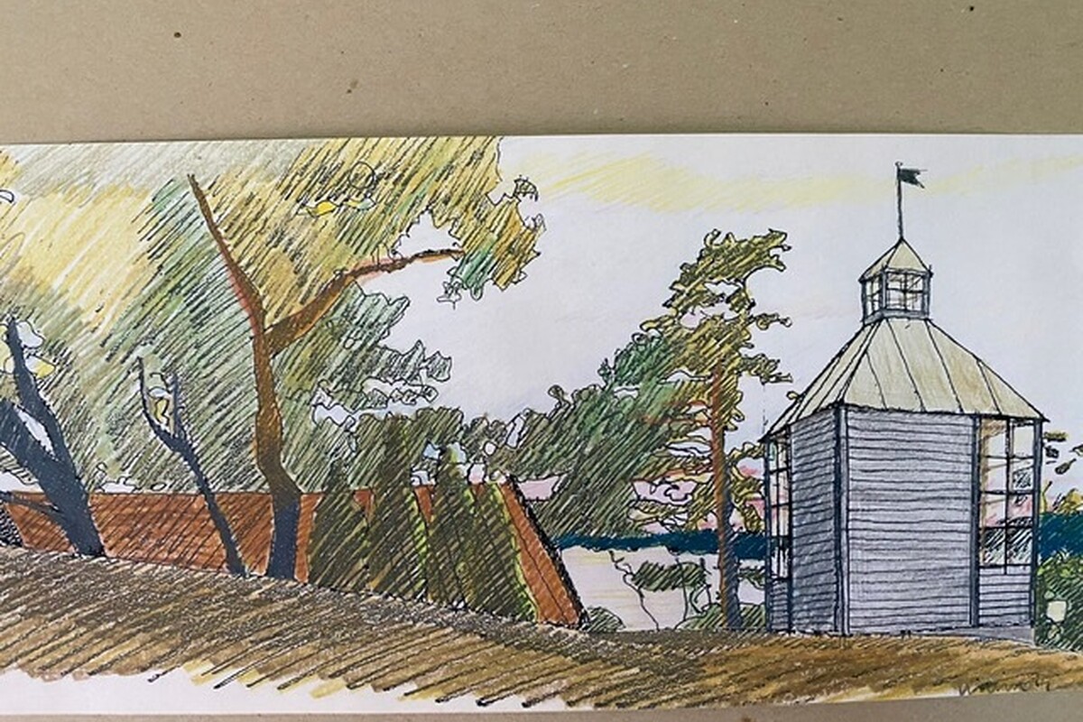 Det blev så fint som arkitekten drömde om.