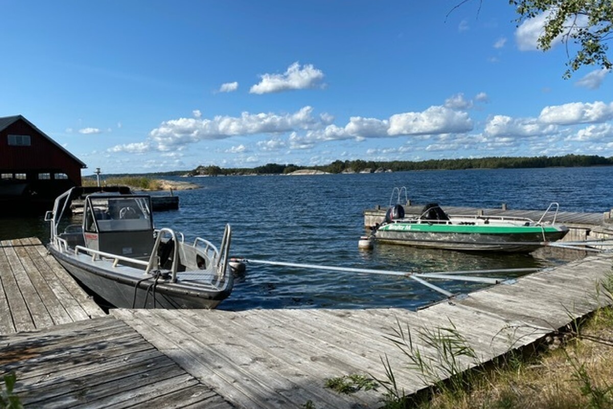 Skyddat för båtarna