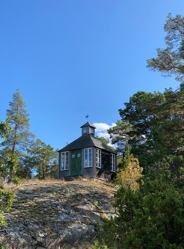 Lusthus på finaste platsen