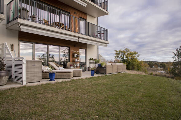 Uteplats med S/V läge