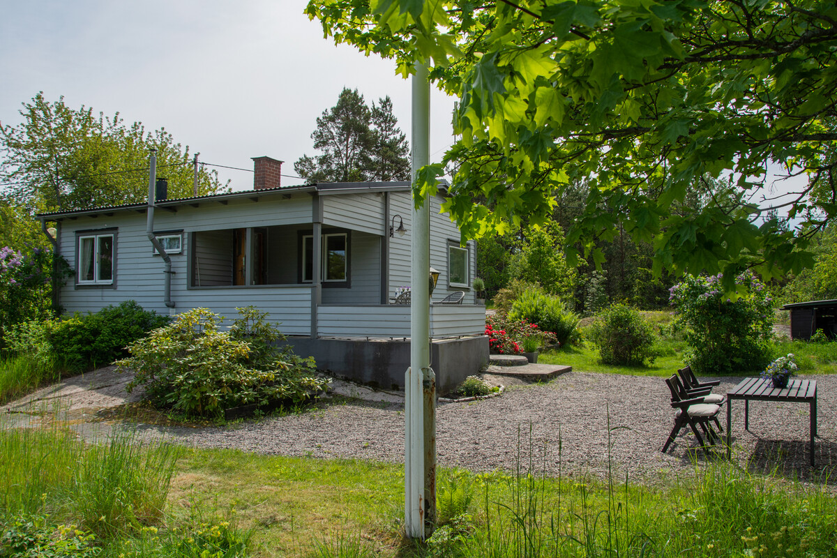 Det finns gott om mysiga uteplatser