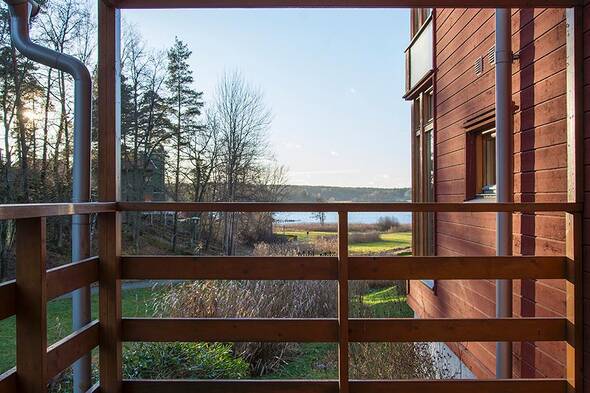 Utsikt från verandan