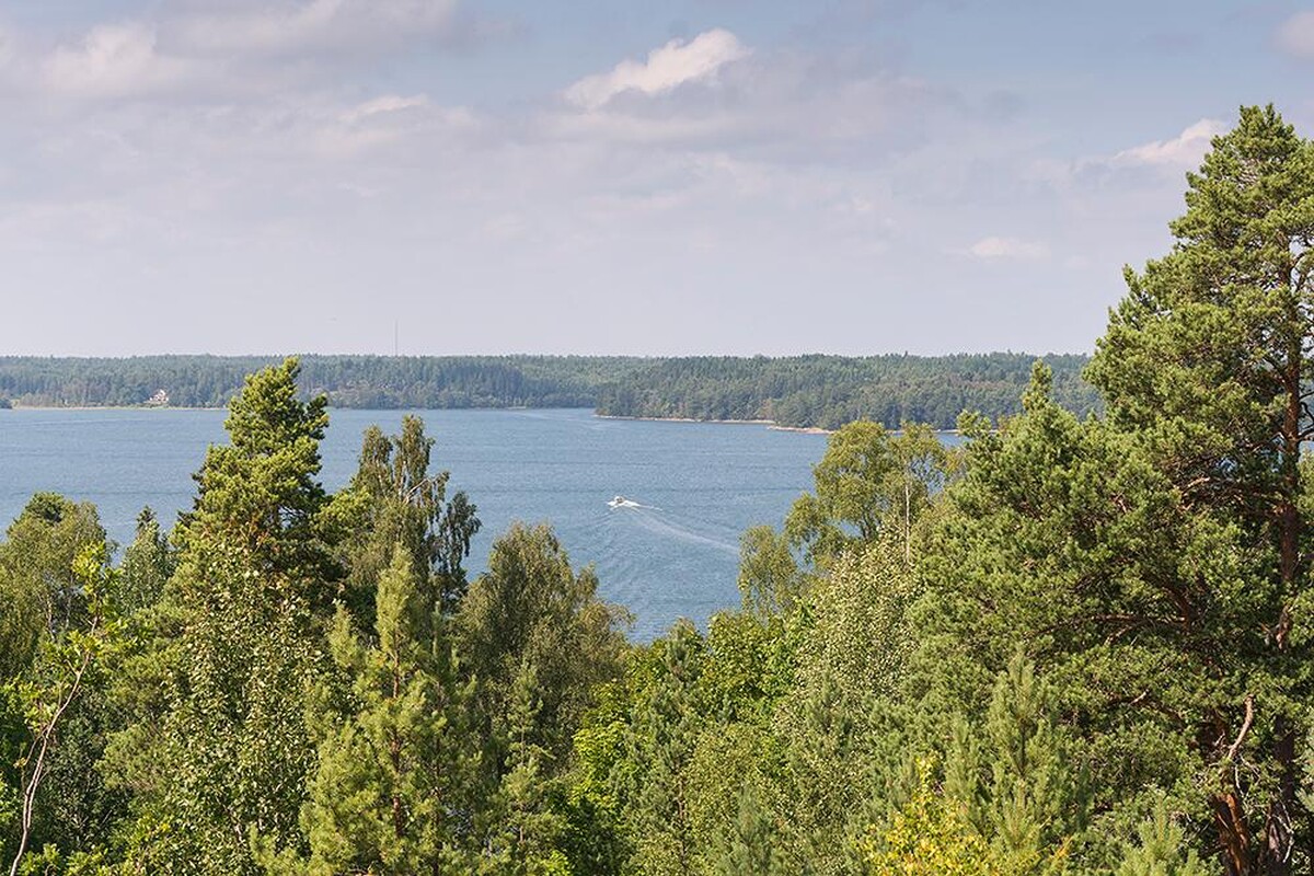 Utsikt över Furusundsleden