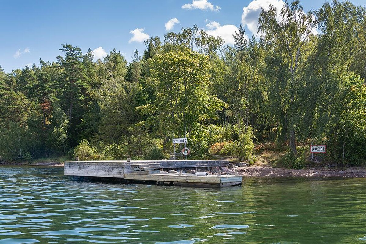 Till Norra bryggan är det några minuters promenad