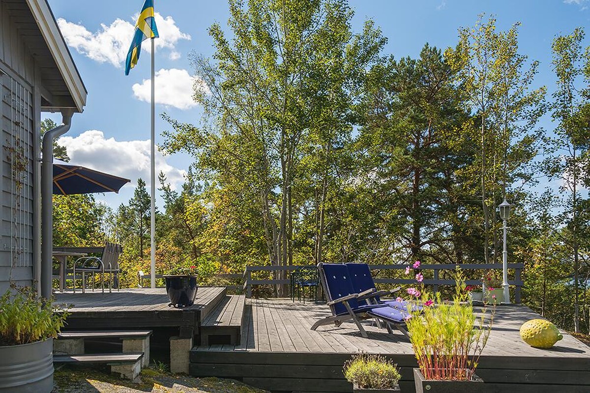 Altanen är ett stort extra rum