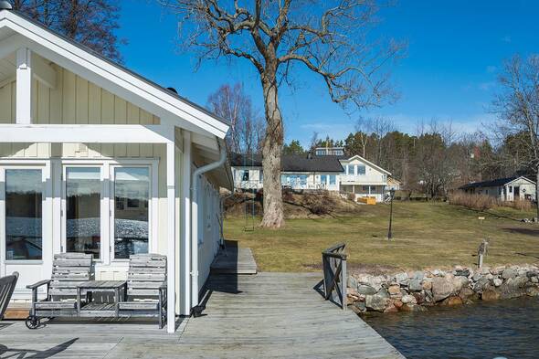 Sjöstuga, stora huset och bodlänga