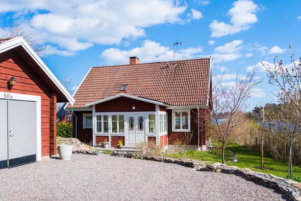 Garage och plats för bilar