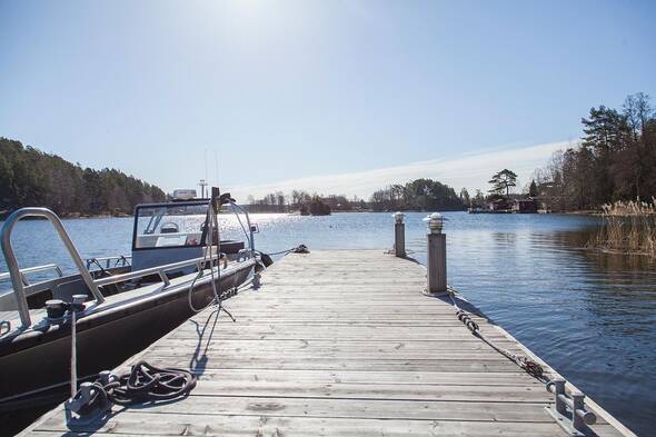 Rejäl brygganläggning