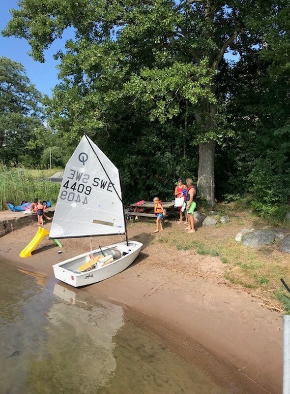 Bada från stranden....