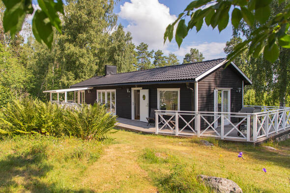 Huset har nytt tak