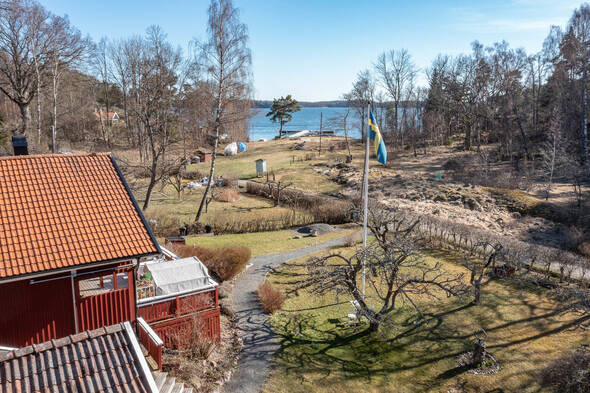 Någon minut ner till badet