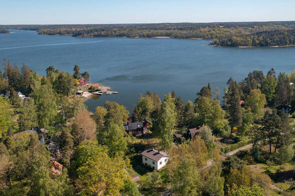 Det vita huset lyser upp