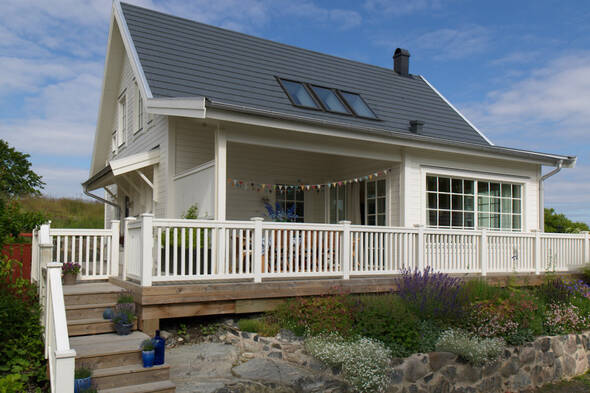 Modern villa med bra läge