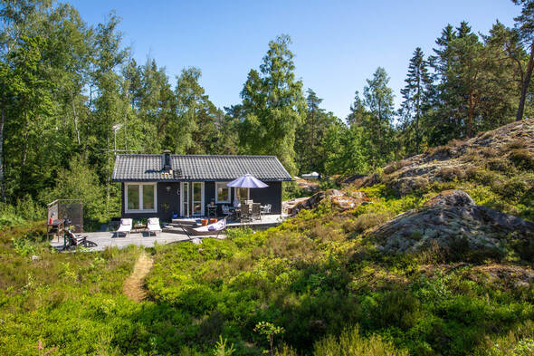 Charmigt hus med fritt läge