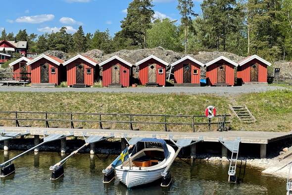 Båtplats i skyddad hamn