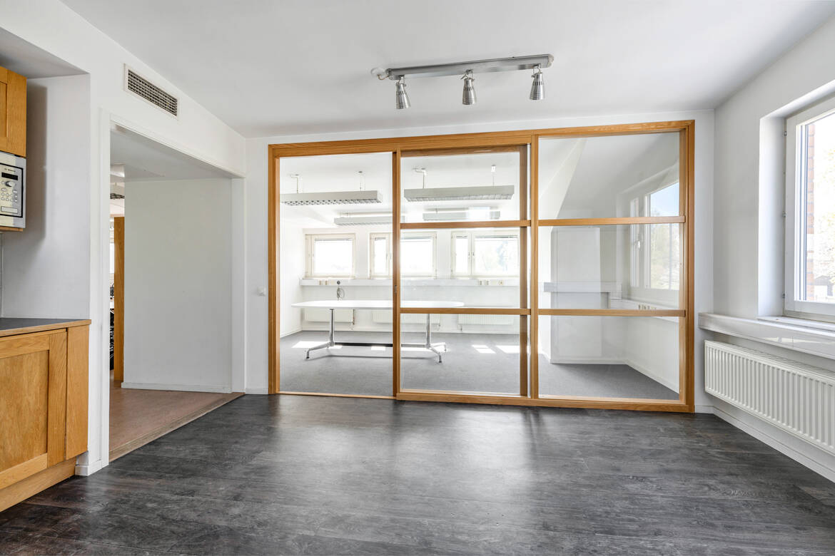 Kök och konferansrum