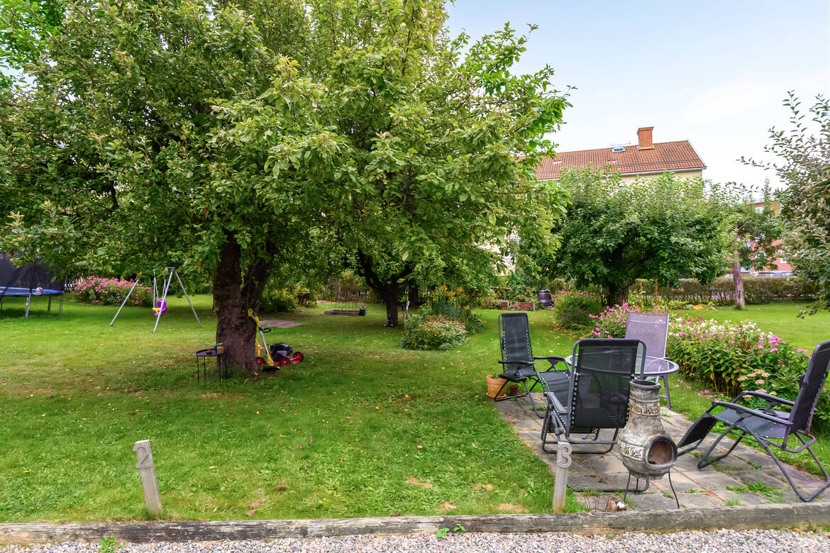 Trädgård Stallgatan 18