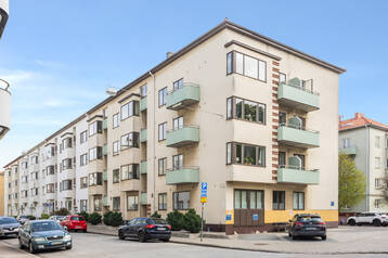 Välskött hyresfastighet i Slottsstaden