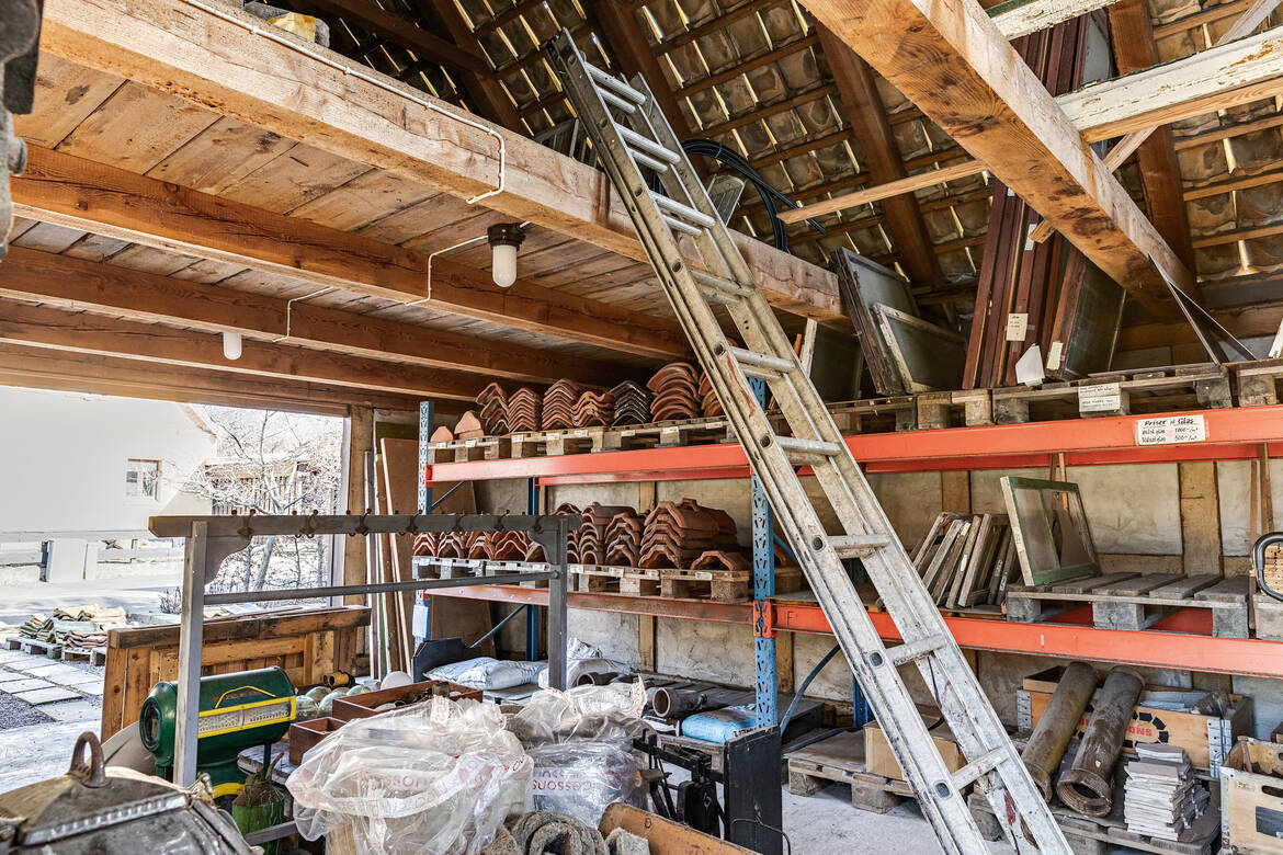 Friliggande lagerbyggnad