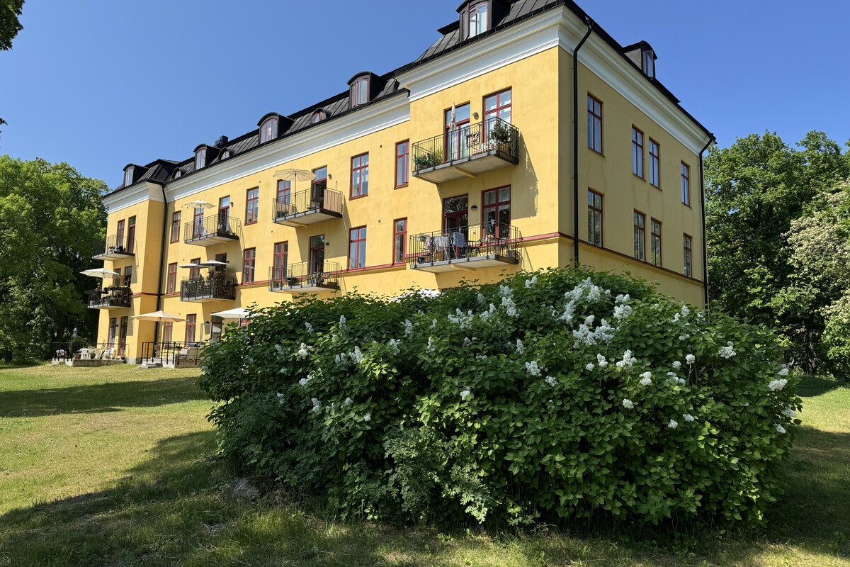 Högt och ljust gavelläge