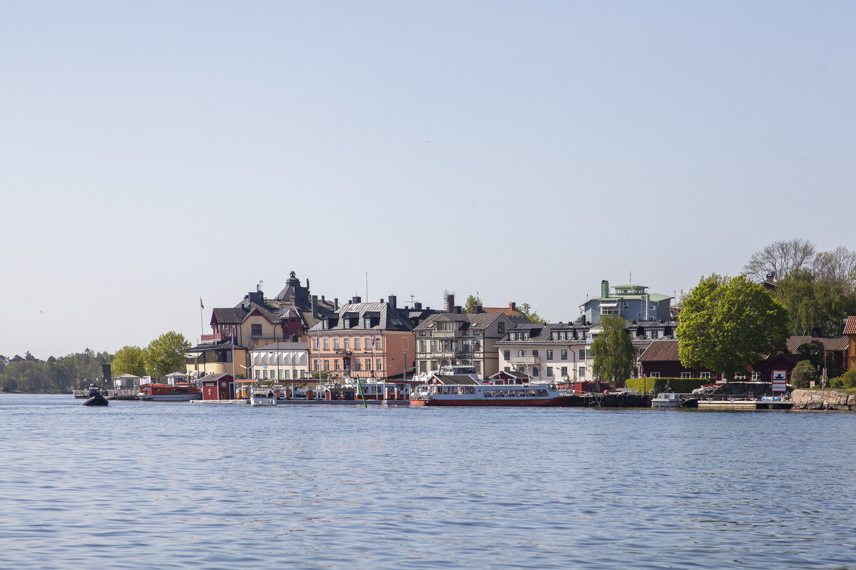 Skärgårdsstaden Vaxholm Söderhamnen