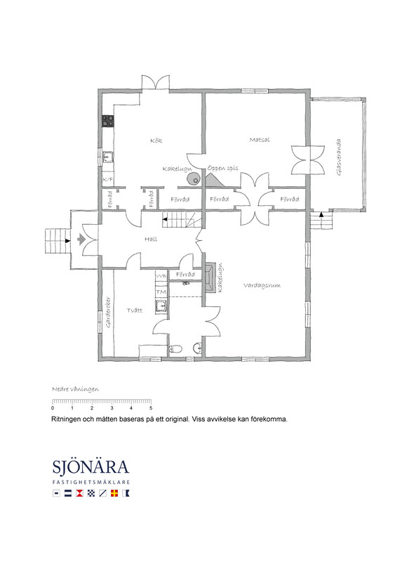 Planritning bottenplan