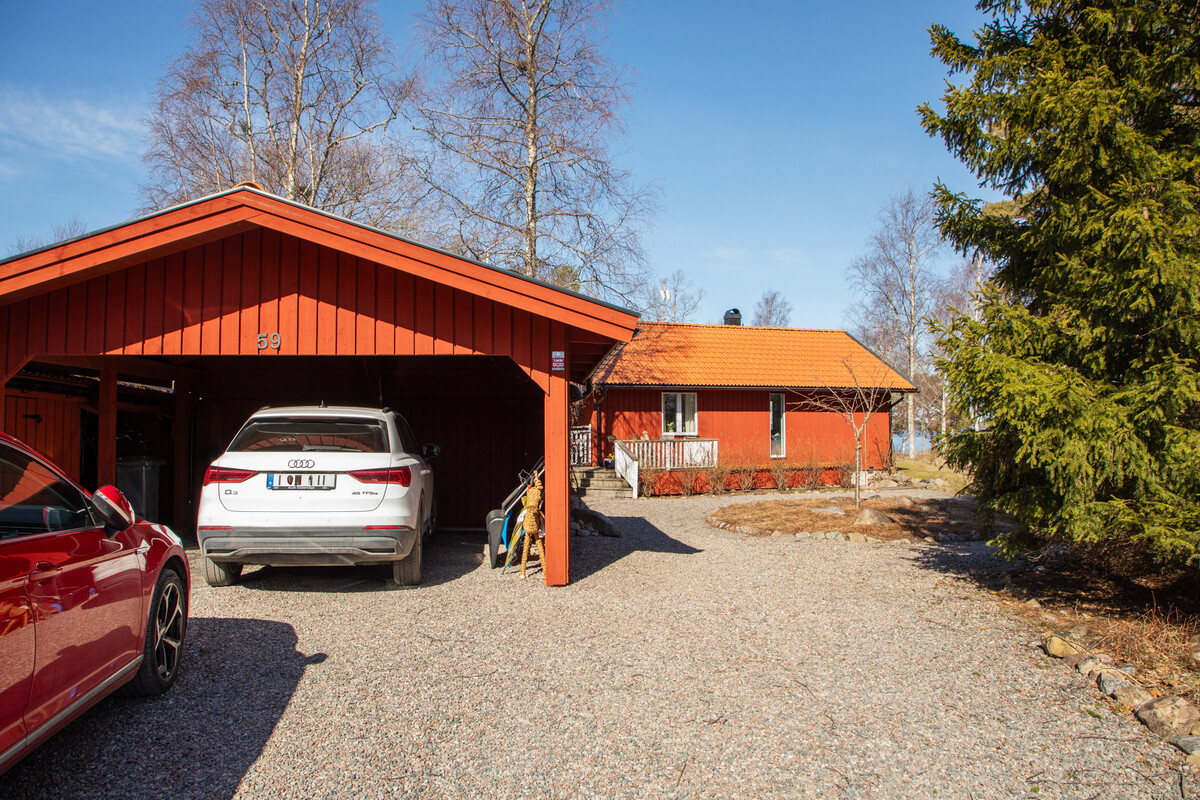 Praktisk carport